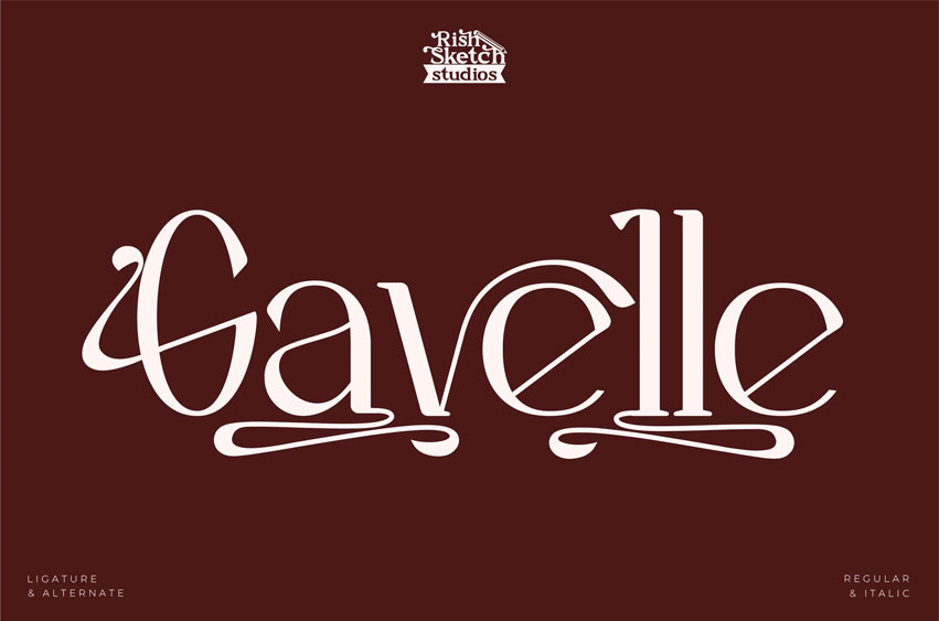Gavelle Font