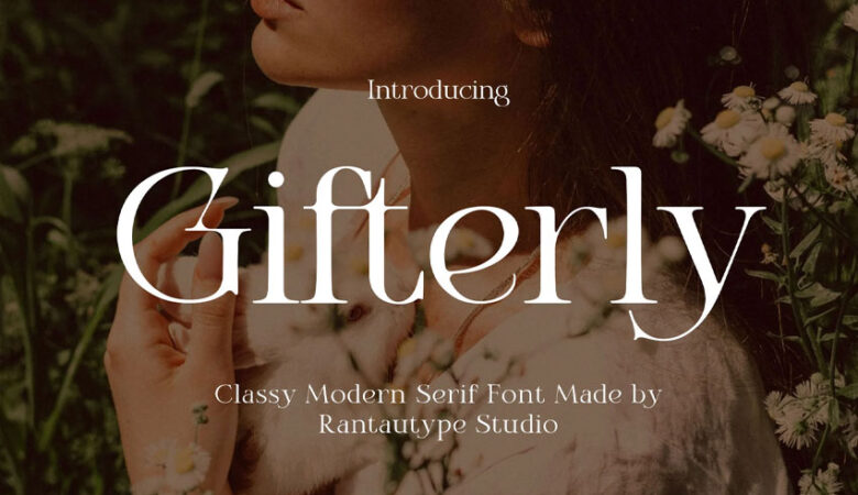 Gifterly Font