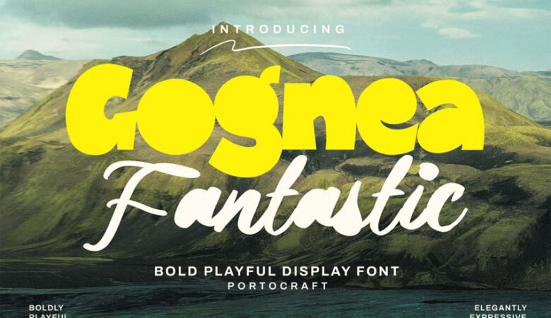 Gognea Fantastic Font