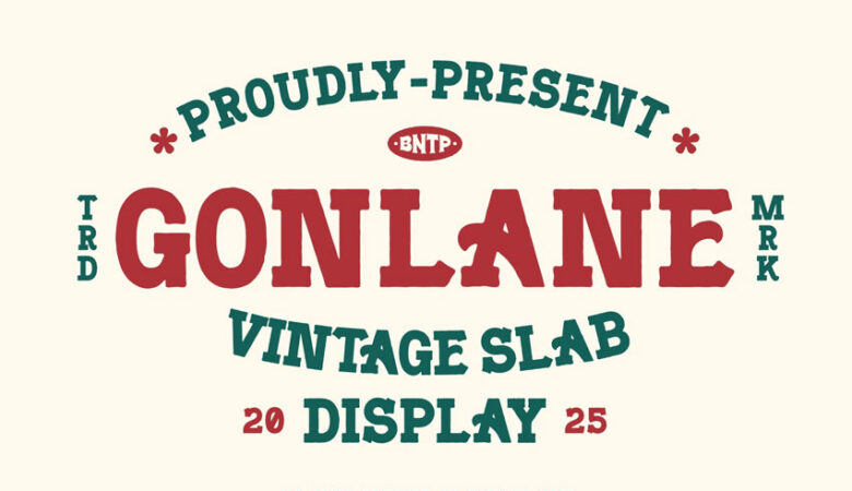 Gonlane Font