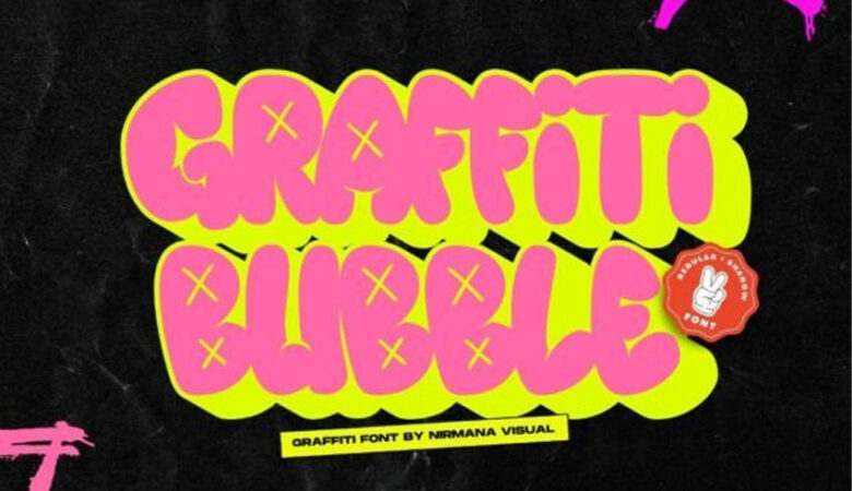 Graffiti Bubble Font