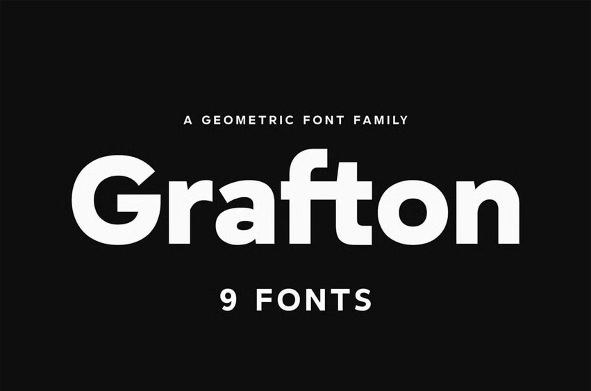 Grafton Geometric Font