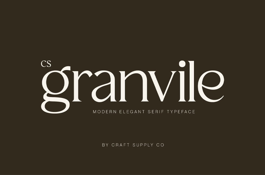 Granvile Font