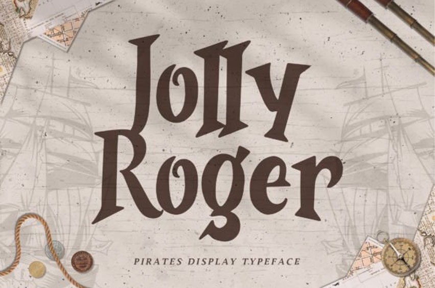 Jolly Roger Font