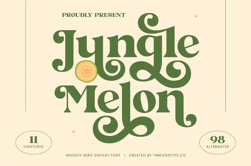 Jungle Melon Font