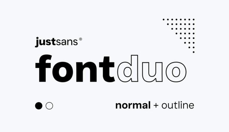 Just Sans Duo Font
