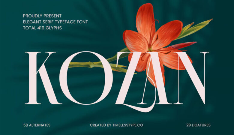 Kozan Font
