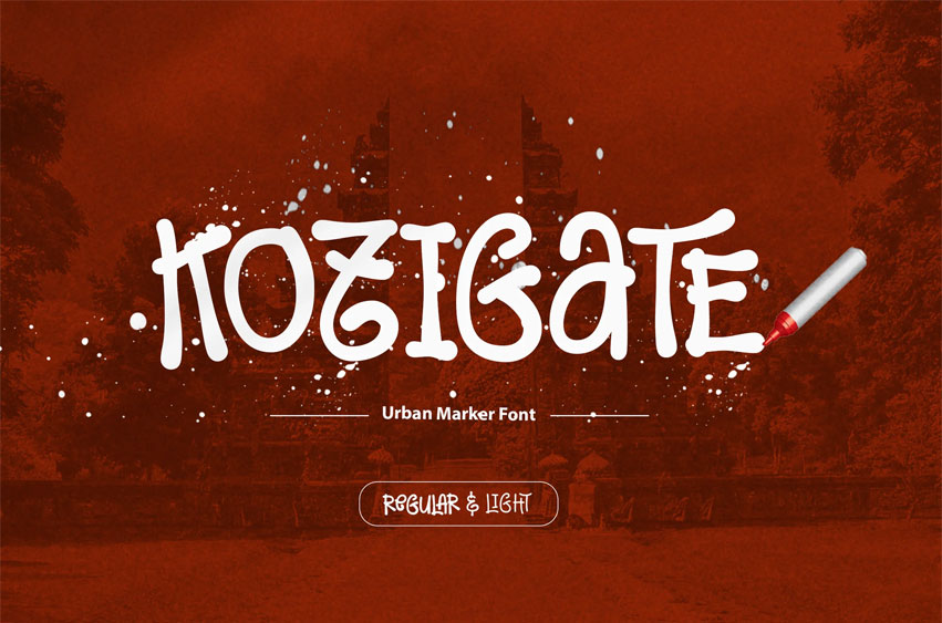 Kozigate Font