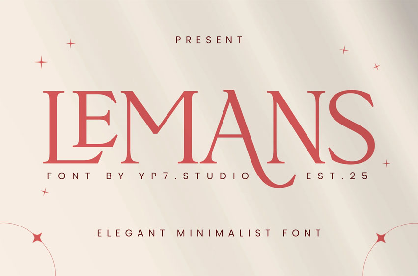 Lemans Font