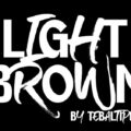 Light Brown Font