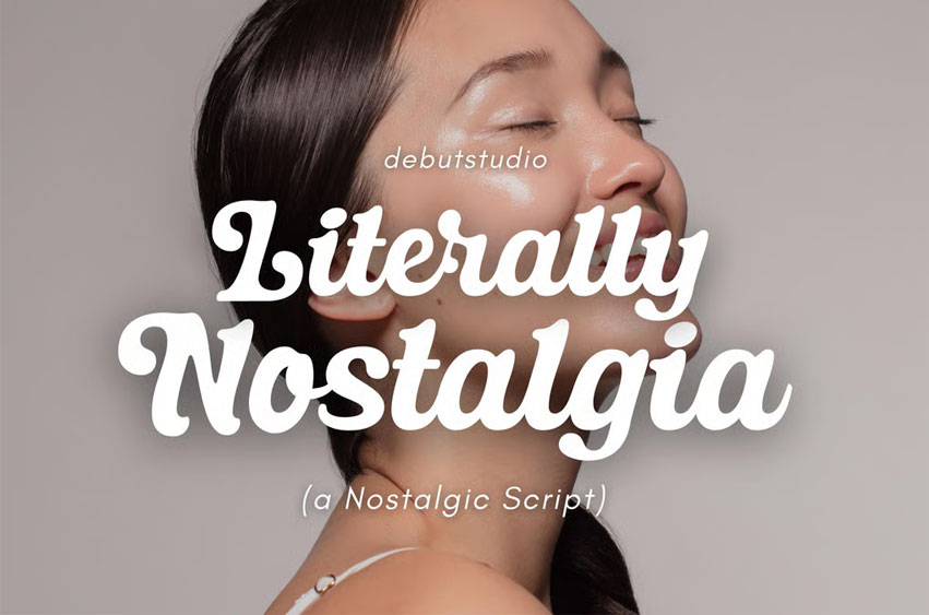 Literally Nostalgia Font