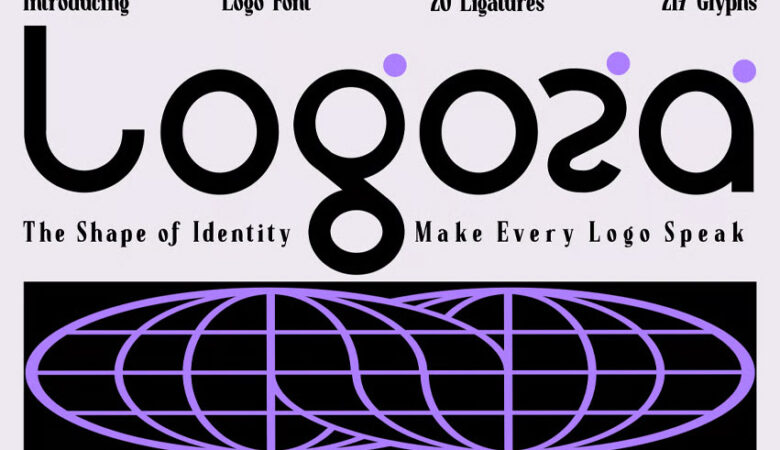Logoza Logo Font