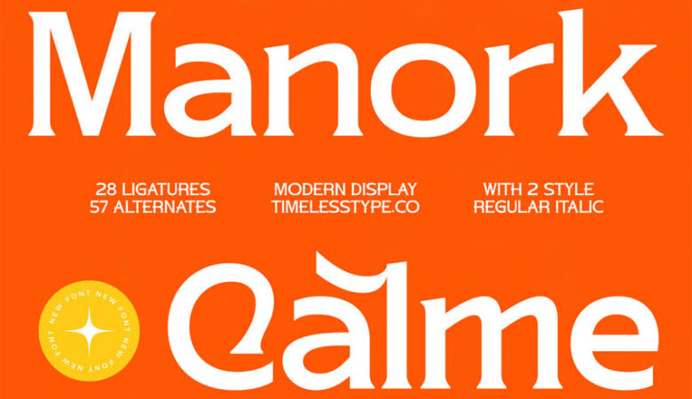 Manork Calme Font