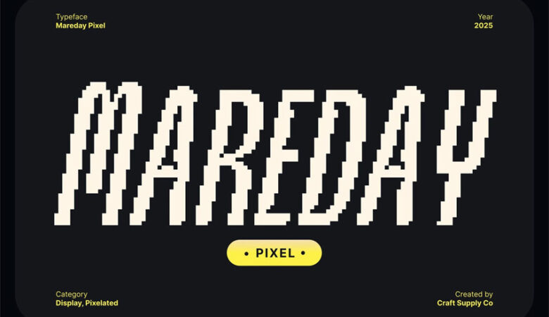Mareday Pixel Font