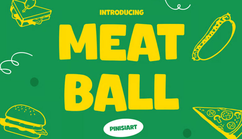 Meatball Font