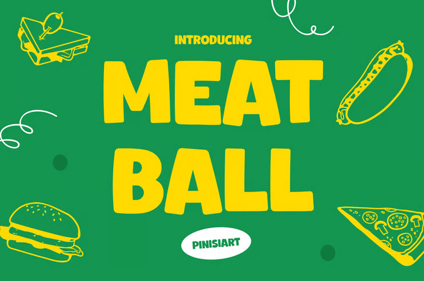 Meatball Font
