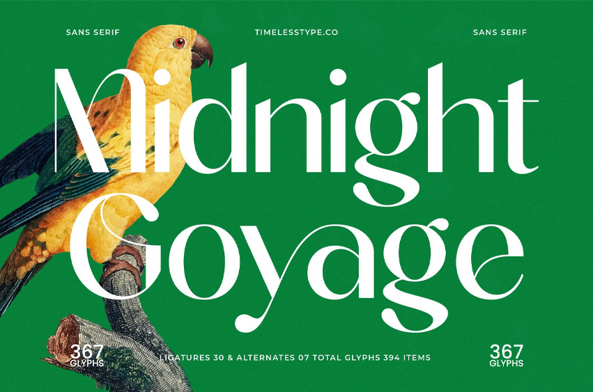 Midnight Goyage Font