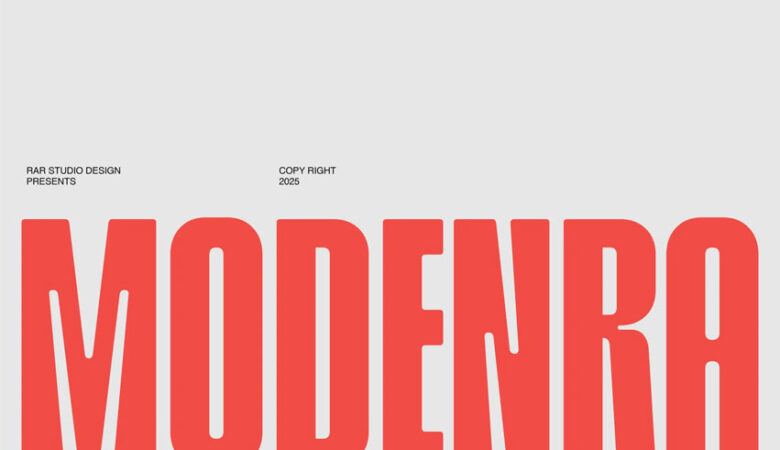 Modenra Font