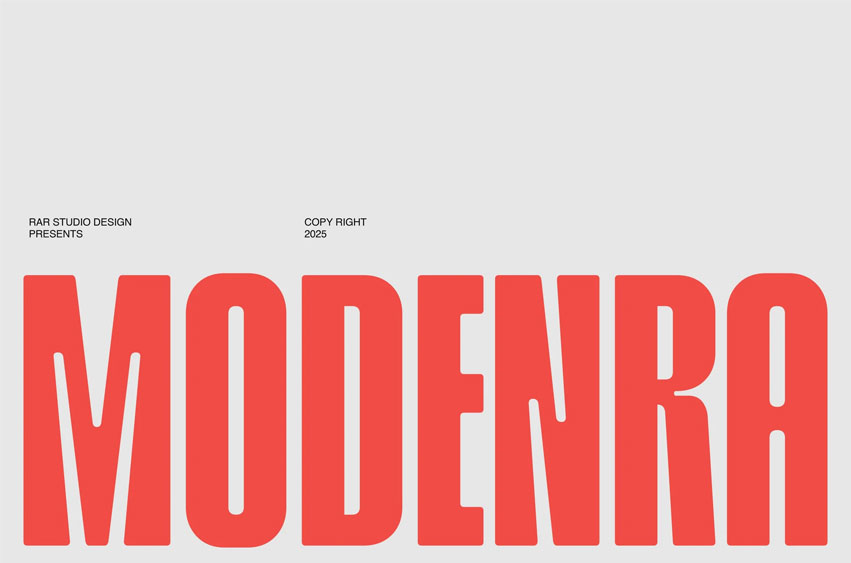 Modenra Font