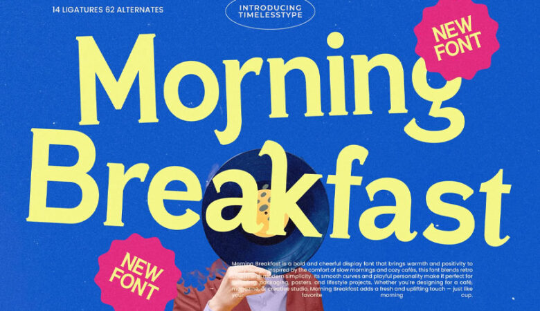 Morning Breakfast Font