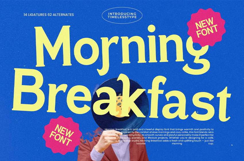 Morning Breakfast Font