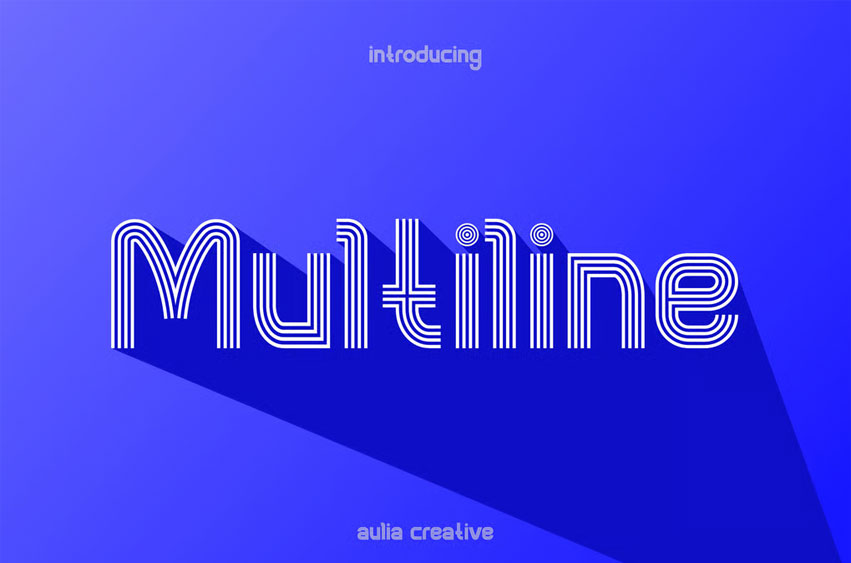 Multiline Font