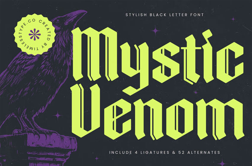 Mystic Venom Font
