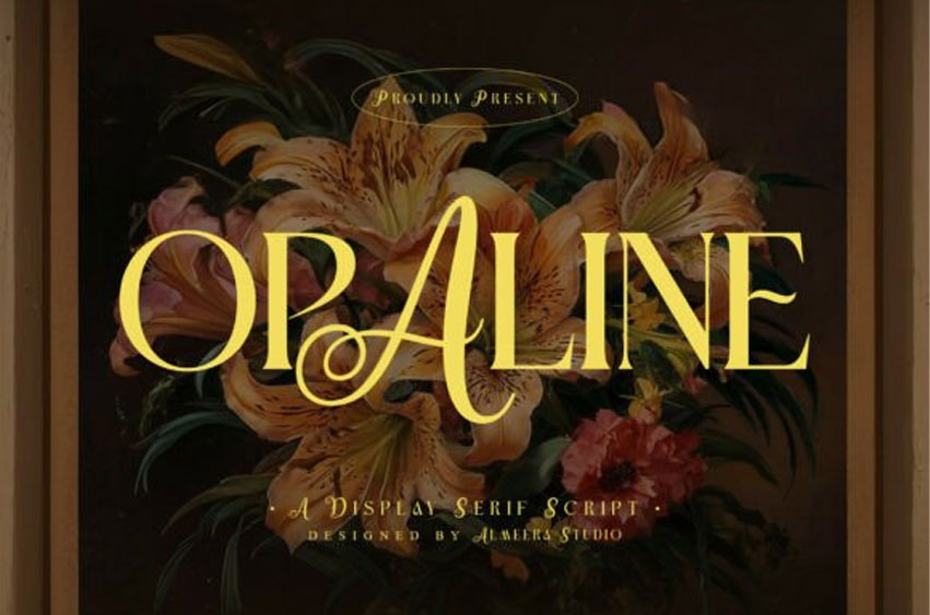 Opaline Font