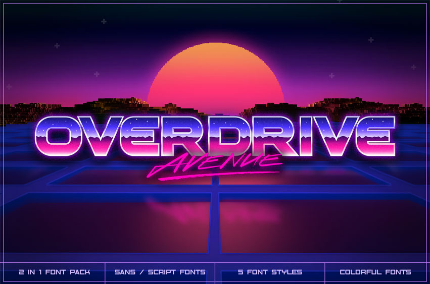 Overdrive Avenue Font
