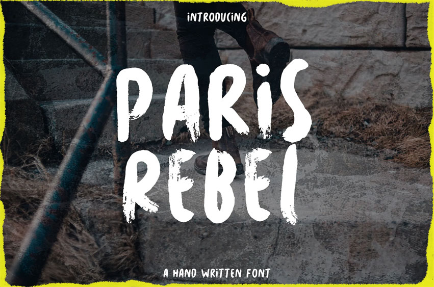 Paris Rebel Font