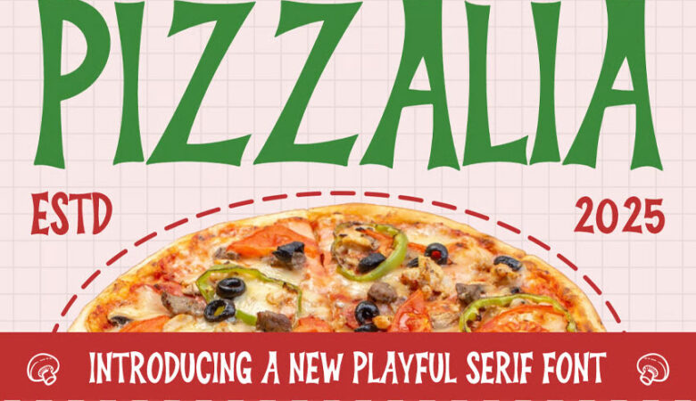 Pizzalia Font
