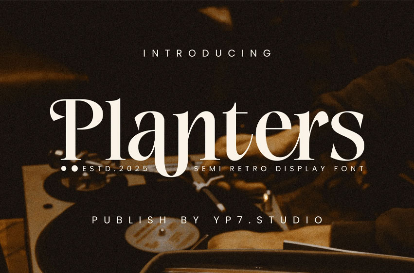 Planters Font