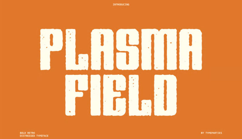 Plasma Field Font