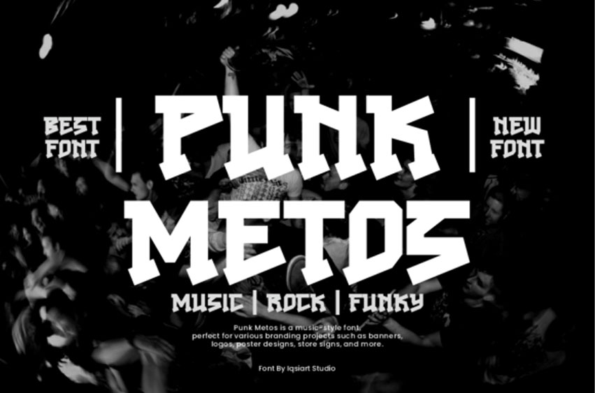 Punk Metos Font