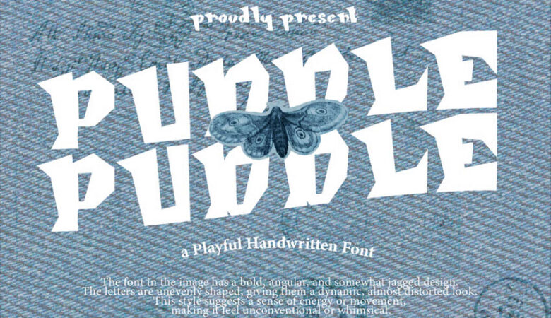 Purple Puddle Font