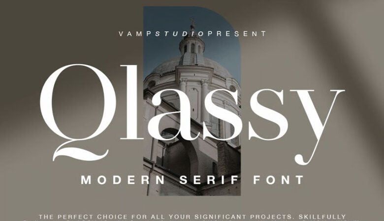 Qlassy Modern Font