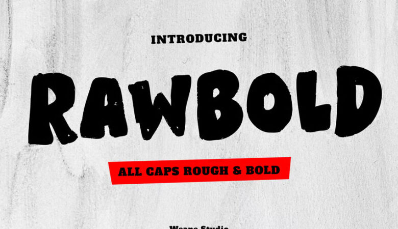 Rawbold Font