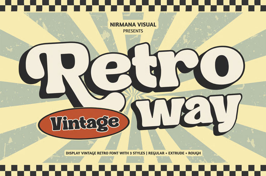 Retro Way Font