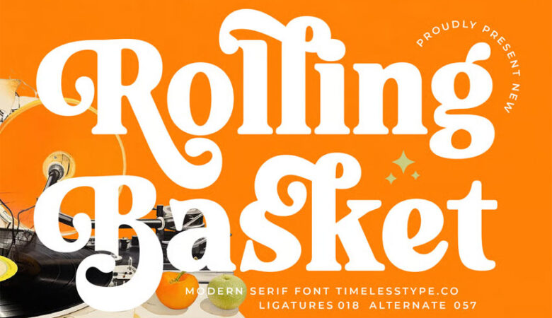 Rolling Basket Font