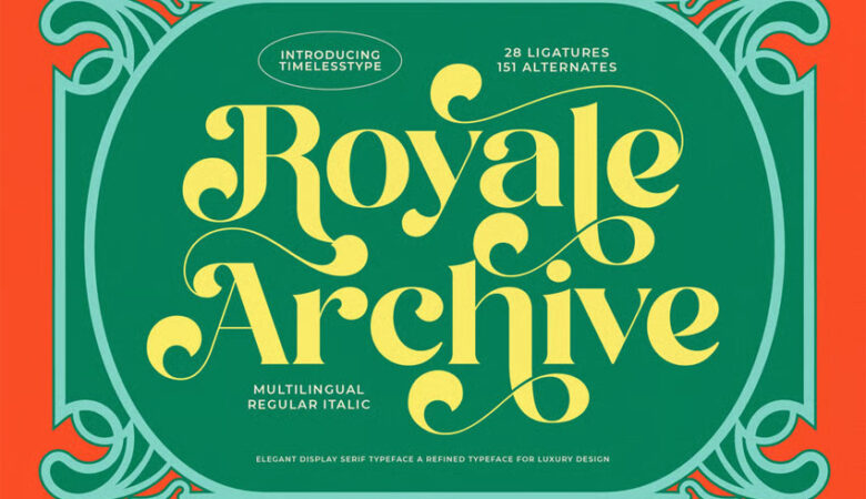 Royale Archive Font