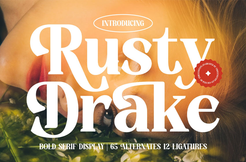 Rusty Drake Font