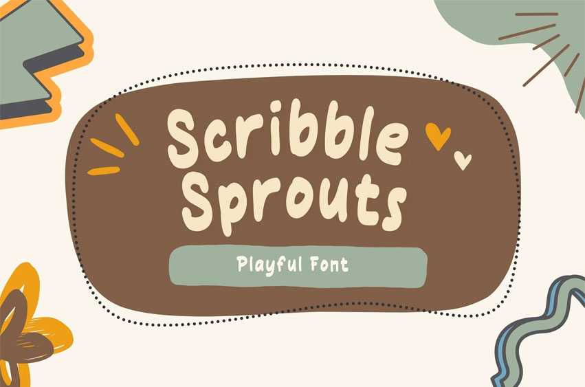 Scribble Sprouts Font