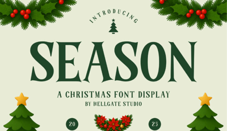 Season Christmas Font