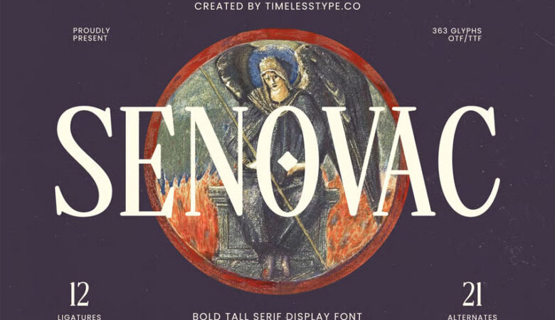 Senovac Font