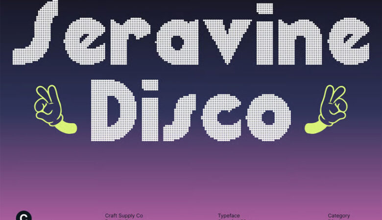 Seravine Disco Font