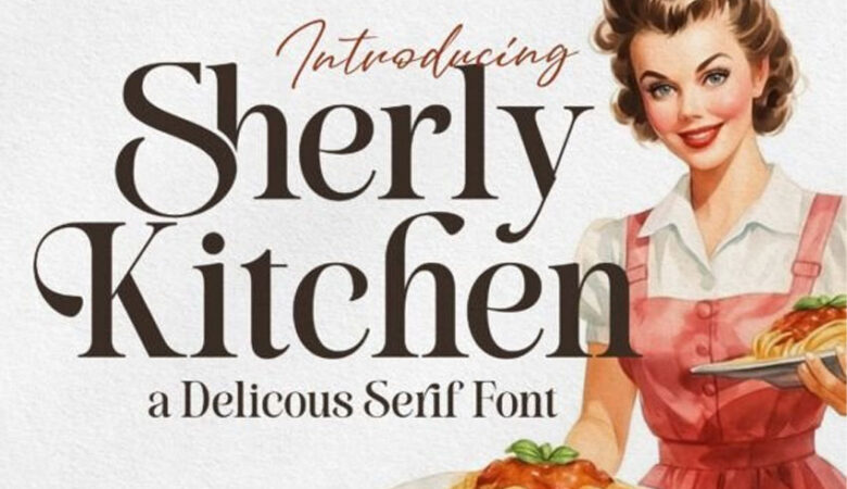 Sherly Kitchen Font