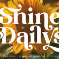 Shine Dailys Font