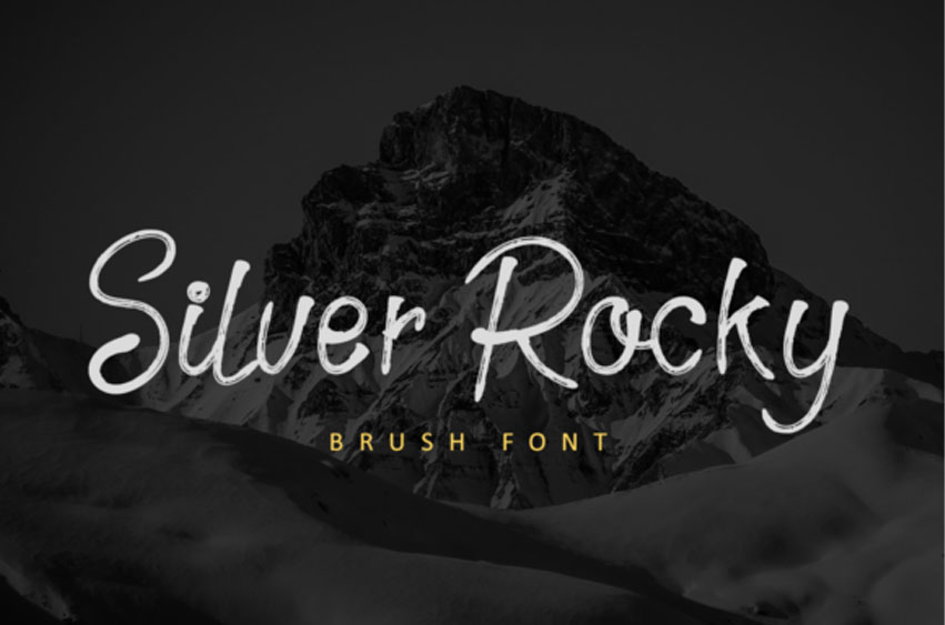 Silver Rocky Font