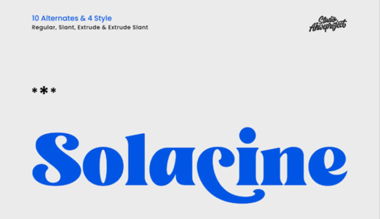 Solacine Font