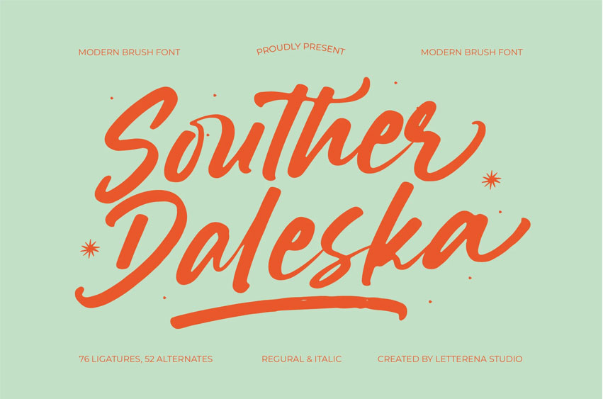 Souther Daleska Font